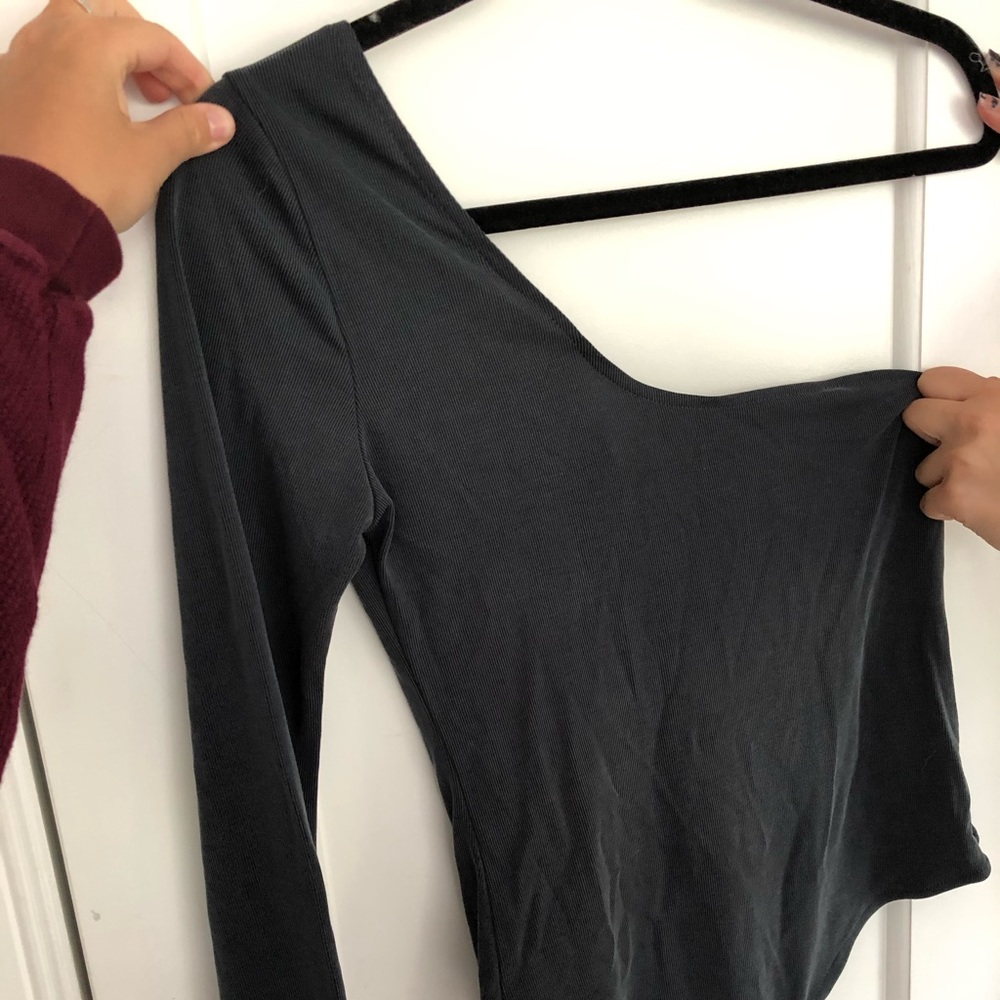 Soft one sleeve bodysuit